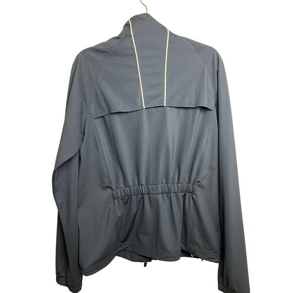 Kate Lord Navy Zip Jacket Women's Sz. L - Picture 2 of 5